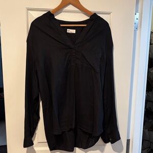 GAP Black Linen Women's Blouse